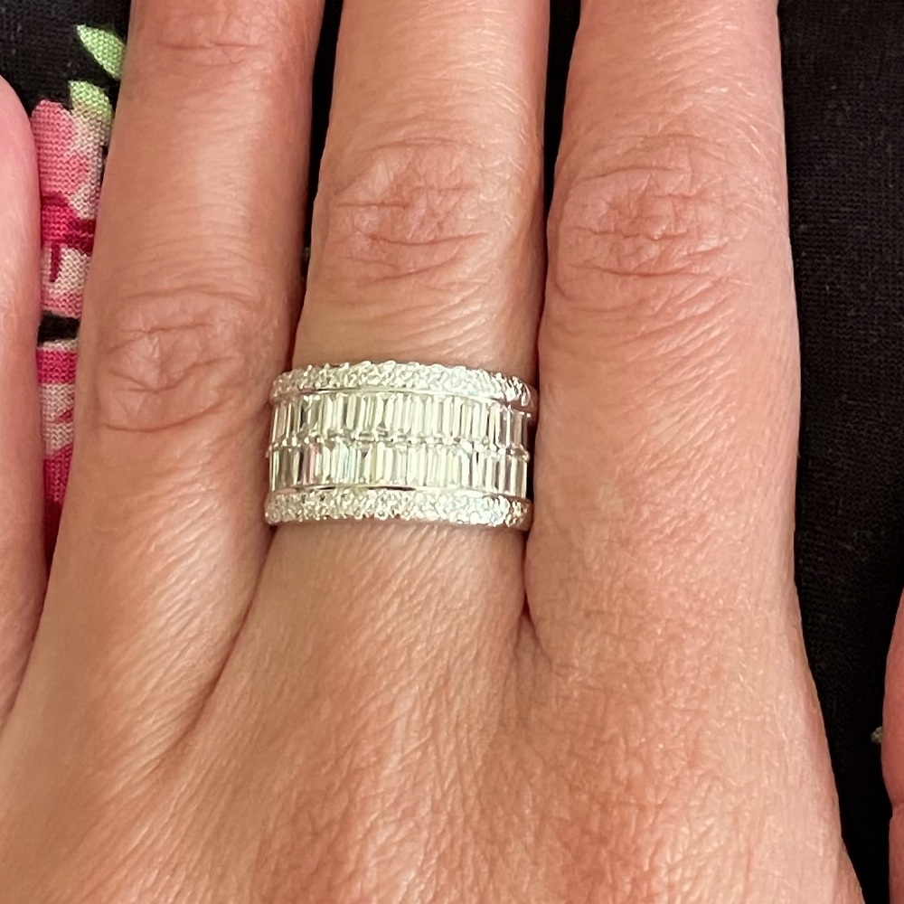 Levian 18k Gold Wedding Anniversary Ring 1.55 ct - Picture 3 of 4